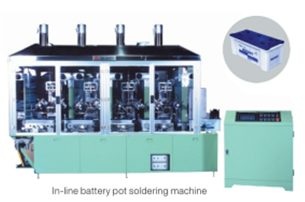 In-line automotive battery in,out pots soldering machine.png